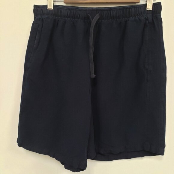 Quasi Skateboards Mens Rematch Linen Shorts Size M Blue Skater Punk Lightweight - Picture 1 of 12